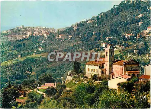 Moderne Karte La Cote d'Azur Miracle de la nature Magagnosc Alpes Maritimes