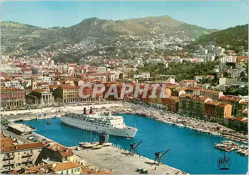 Cartes postales moderne La Cote d'Azur Nice Le Port