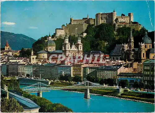 Cartes postales moderne Salzburg die Festspielstadt Altstadt mit Salzach