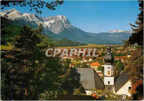 Cartes postales moderne Garmisch Partenkirchen Oberbayem Heilklimatischer Kurort
