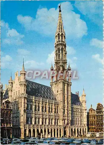 Moderne Karte Bruxelles Grand Place Hotel de Ville