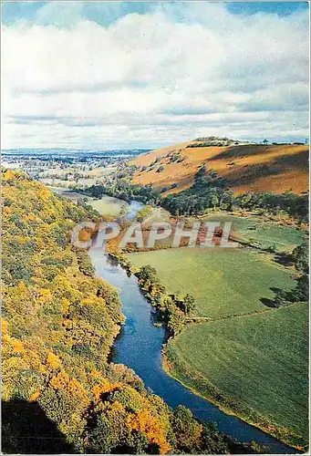 Moderne Karte Symonds Yat Herefordshire