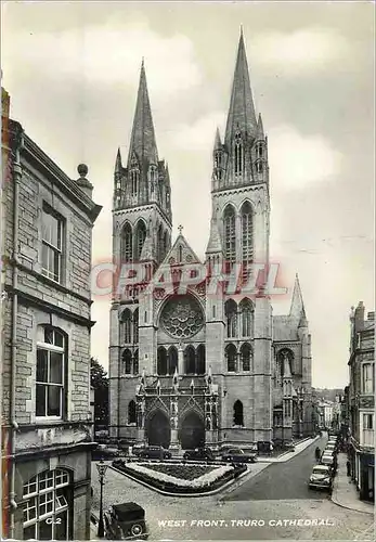 Cartes postales moderne West Front Truro Cathedral
