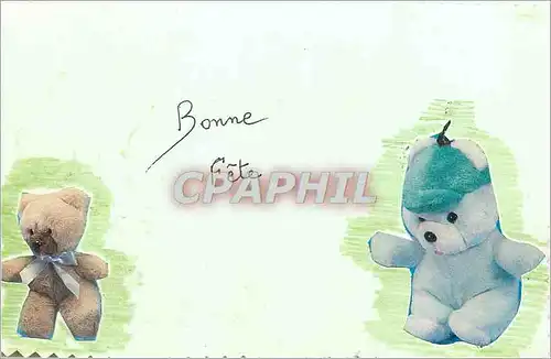 Cartes postales moderne Bonne Fete Ours