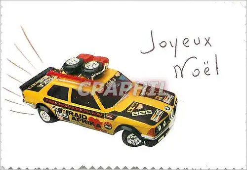 Cartes postales moderne Joyeux Noel Automobile