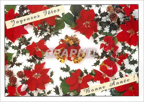 Cartes postales moderne Joyeuses Fetes Bonne Annee