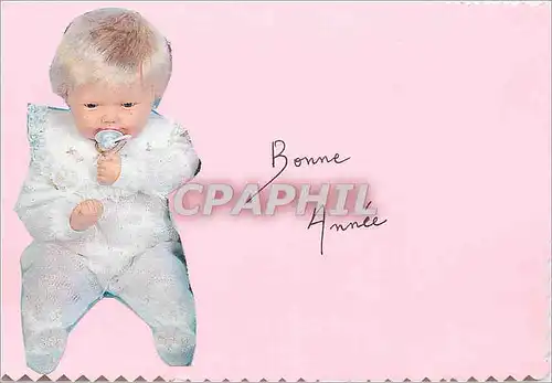 Cartes postales moderne Bonne Annee Poupee