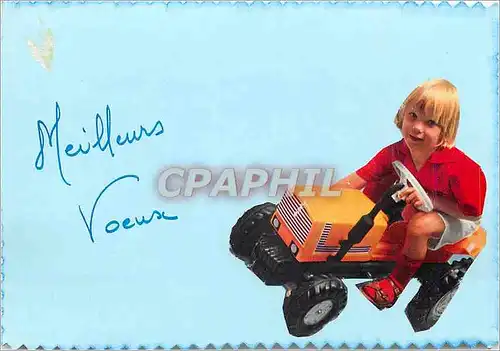 Cartes postales moderne Meilleurs Voeux Enfant