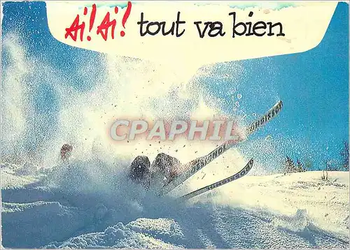 Cartes postales moderne Bernard Grange Valloire Ski
