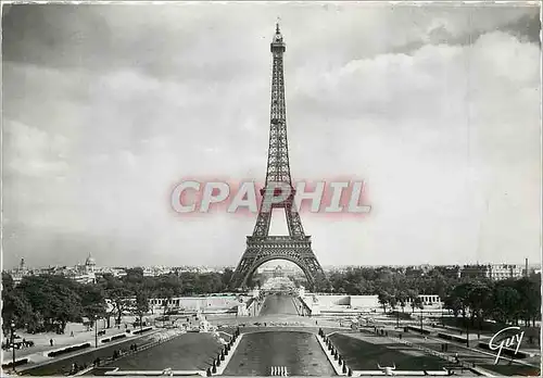 Cartes postales moderne Paris et ses Merveilles La tour Eiffel vue du palais de Chaillot