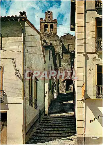 Cartes postales moderne Le Haut Vallespir Pyrenees Orientales Prats de Mollo Rue la Croix de Mission