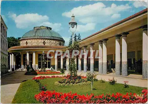 Moderne Karte Contrexeville Vosges La Rotonde et les Galeries