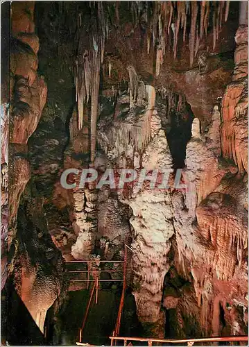 Cartes postales moderne L'Aven Grotte Marzal Ardeche France Les Grandes Draperies