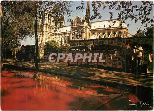 Cartes postales moderne La Cathedrale Notre Dame Paris