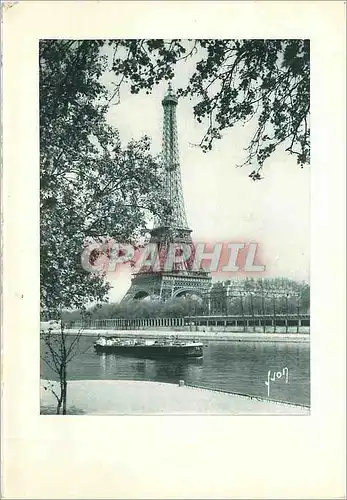 Cartes postales moderne Paris Tour Eiffel