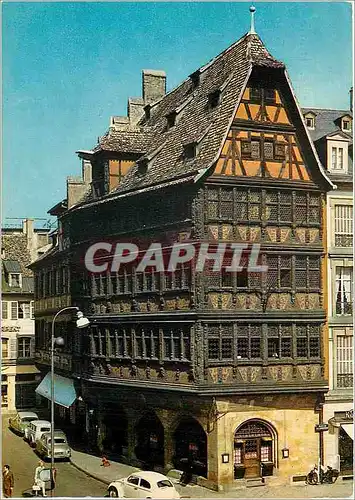 Moderne Karte Strasbourg Bas Rhin Maison Kammerzell