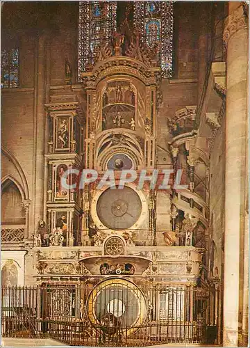 Cartes postales moderne La Cathedrale Strasbourg B Rhin L'Horloge Astronomique
