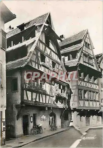 Moderne Karte Strasbourg Rue du Bain aux Plantes