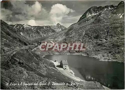 Cartes postales moderne Le Lac et l'Hospice du Grand St Bernard