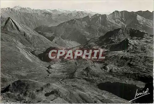 Moderne Karte Le Col du Petit St Bernard Savoie Frontiere Franco Italienne La Vallee d'Aoste