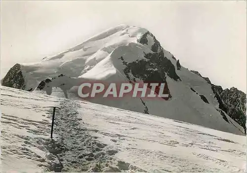 Moderne Karte Chamonix Le Sommet du Mont Blanc