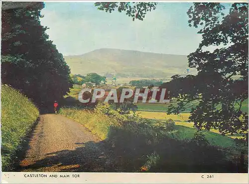 Cartes postales moderne Castleton and Mam Tor