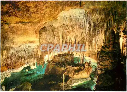 Cartes postales moderne Cuevas del Drach Porto Cristo Mallorca Chateau en Ruines