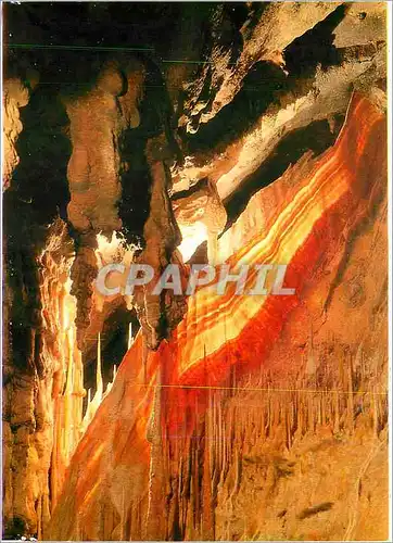 Cartes postales moderne Cuevas del Drach Porto Cristo Mallorca Drapeau