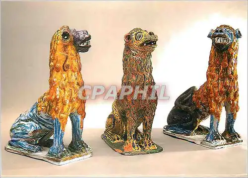 Cartes postales moderne Musee d'Art et d'histoire de Bauge Lion chien collection du musee