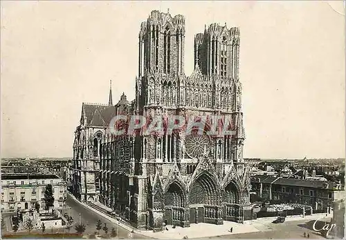 Cartes postales moderne Reims La Cathedrale