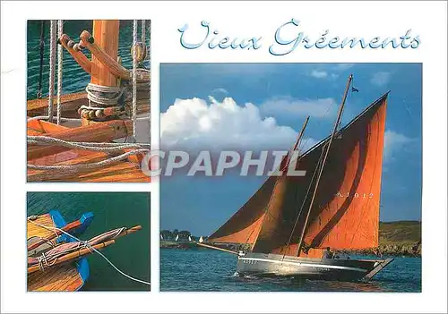 Cartes postales moderne Vieux Greements Dinan Bateau