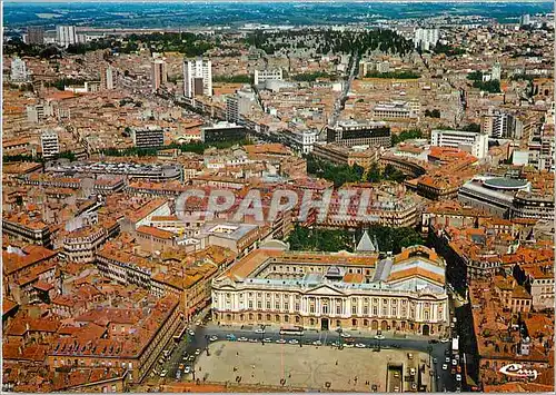 Cartes postales moderne Toulouse Hte Gar Place du Capitole