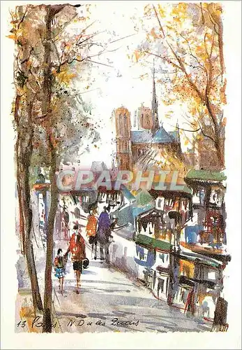 Cartes postales moderne Paris Notre Dame