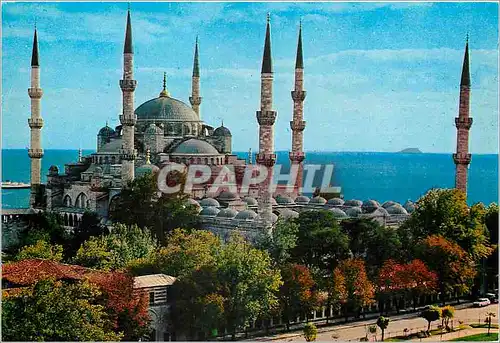 Cartes postales moderne Istanbul ve Saheserleri La Mosquee Bleue