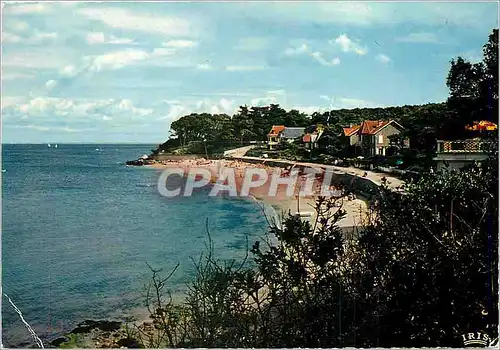 Moderne Karte Ile de Noirmoutier Plage de Souzeaux