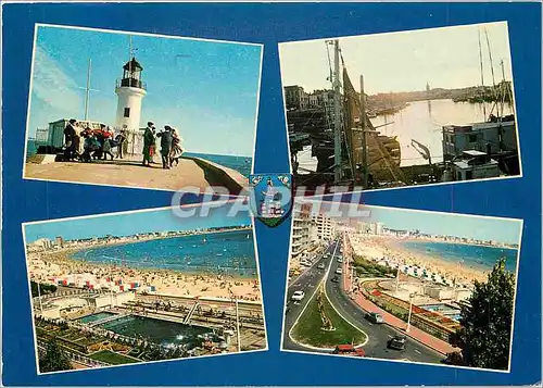 Cartes postales moderne Les Sables d'Olonne Le Nouch La Piscine Le Remblai Le Port