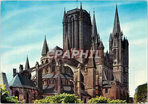 Moderne Karte Coutances L'Abside de la Cathedrale Notre Dame Gothique normand