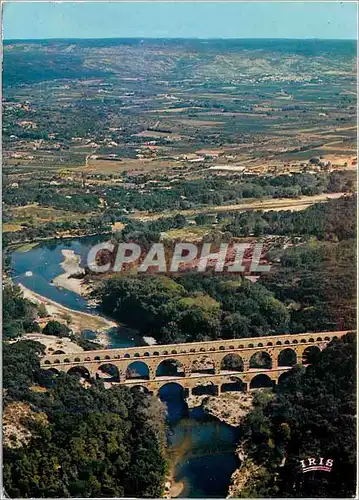 Cartes postales moderne Pont du Gard Aqueduc romain