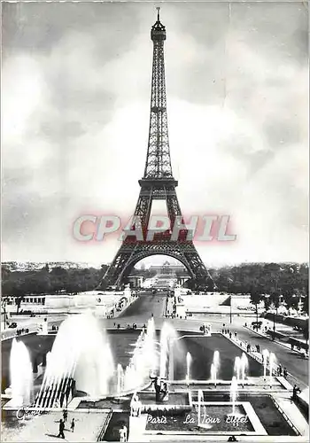 Cartes postales moderne Paris The Eiffel Tower