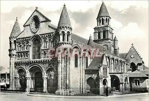 Cartes postales moderne Poitiers Vienne Eglise Notre Dame la Grande Facade Ouest et Sud