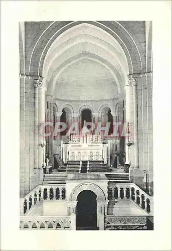 Cartes postales moderne Eglise de Vouvant Interieur de l'Eglise