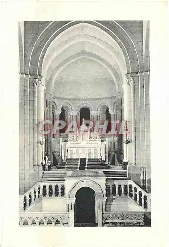 Moderne Karte Eglise de Vouvant Interieur de l'Eglise