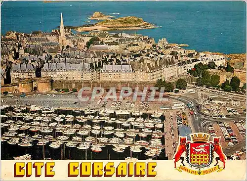 Cartes postales moderne Cite Corsaire Saint Malo