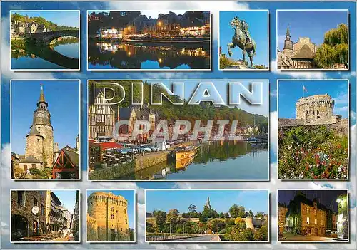 Cartes postales moderne Dinan Cotes d'Armor Les hauts lieux touristiques