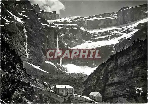 Moderne Karte Gavarnie Le Cirque et la Grande Cascade