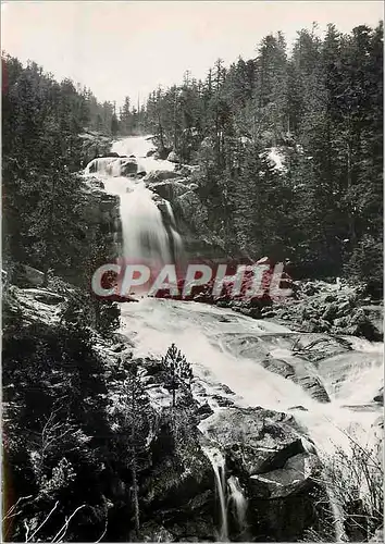 Moderne Karte Cascade du Pont d'Espagne Htes Pyr