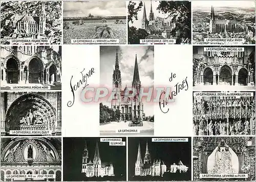 Cartes postales moderne Souvenir de Chartres