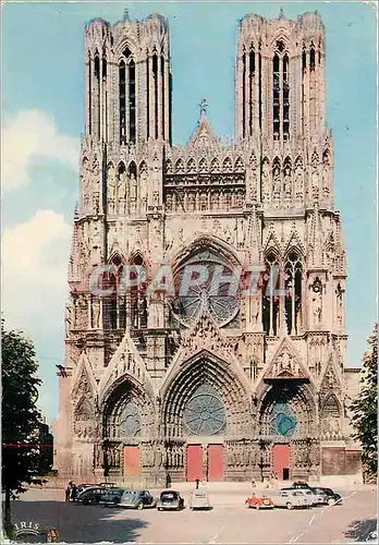 Cartes postales moderne Reims Marne La Cathedrale