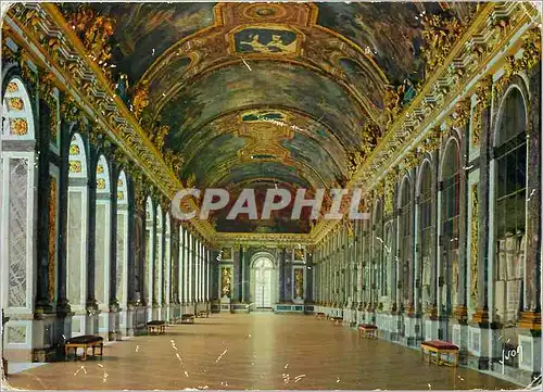 Moderne Karte Chateau de Versailles Galerie des Glaces