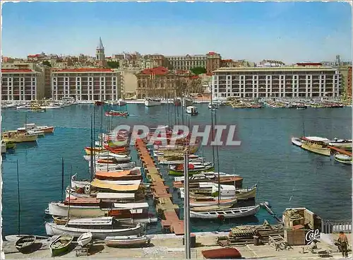 Cartes postales moderne Marseille Le Vieux Port